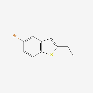 molecular formula C10H9BrS B1626228 5-Bromo-2-ethyl-1-benzothiophene CAS No. 360044-66-2