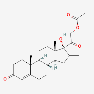 17-Hydroxy-16-methyl-3,20-dioxopregn-4-en-21-yl acetate