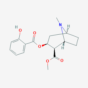 molecular formula C17H21NO5 B162624 Salicylmethylecgonine CAS No. 89339-17-3