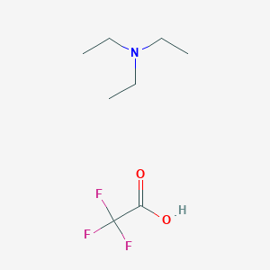 molecular formula C8H16F3NO2 B1626254 Triethylamine, trifluoroacetic acid CAS No. 454-49-9