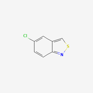 molecular formula C7H4ClNS B1626258 5-Chlorobenzo[c]isothiazole CAS No. 20712-05-4