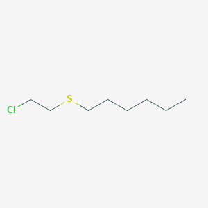 2-Chloroethyl hexyl sulfide