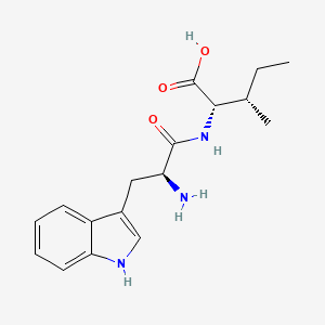 molecular formula C17H23N3O3 B1626276 Trp-Ile CAS No. 64339-42-0