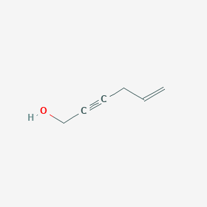 molecular formula C6H8O B1626296 5-Hexen-2-YN-1-OL CAS No. 2749-86-2