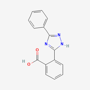 2-(3-Phenyl-1H-1,2,4-triazol-5-yl)benzoic acid