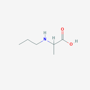 molecular formula C6H13NO2 B162633 n-propylalanine CAS No. 138062-69-8