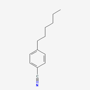 molecular formula C13H17N B1626332 4-Hexylbenzonitrile CAS No. 29147-95-3