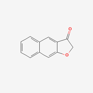molecular formula C12H8O2 B1626344 Naphtho[2,3-b]furan-3(2H)-one CAS No. 42709-87-5