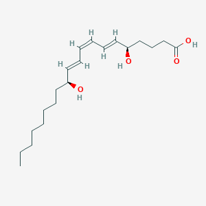 molecular formula C20H34O4 B162635 Leukotriene B3 CAS No. 88099-35-8