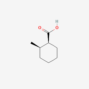 molecular formula C8H14O2 B1626352 cis-2-Methylcyclohexanecarboxylic acid CAS No. 7076-91-7