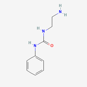 molecular formula C9H13N3O B1626361 1-(2-Aminoethyl)-3-phenylurea CAS No. 53673-01-1