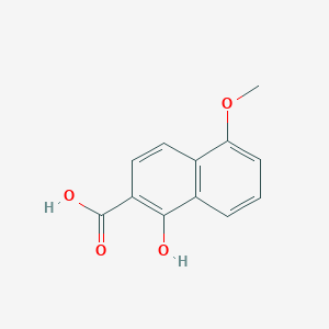 1-Hydroxy-5-methoxynaphthalene-2-carboxylic acid