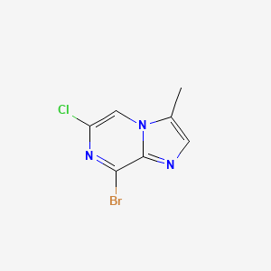 8-Bromo-6-chloro-3-methylimidazo[1,2-a]pyrazine