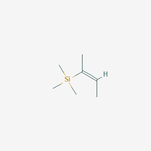 molecular formula C7H16Si B162637 [(Z)-but-2-en-2-yl]-trimethylsilane CAS No. 10111-13-4
