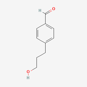 4-(3-Hydroxypropyl)benzaldehyde