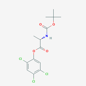 2,4,5-Trichlorophenyl N-(tert-butoxycarbonyl)-L-alaninate