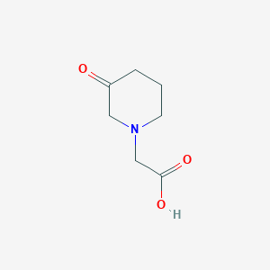 2-(3-Oxopiperidin-1-yl)acetic acid