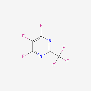 4,5,6-Trifluoro-2-(trifluoromethyl)pyrimidine