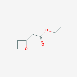 Ethyl 2-(oxetan-2-yl)acetate