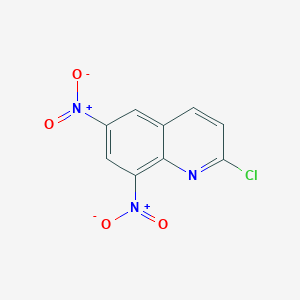 molecular formula C9H4ClN3O4 B1626426 2-Chloro-6,8-dinitro-quinoline CAS No. 296759-28-9