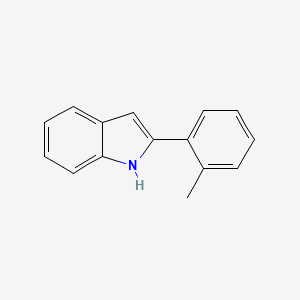 molecular formula C15H13N B1626427 2-(2-methylphenyl)-1H-Indole CAS No. 537684-22-3