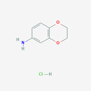 2,3-Dihydrobenzo[b][1,4]dioxin-6-amine hydrochloride