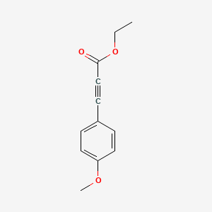 molecular formula C12H12O3 B1626445 (4-Methoxy-phenyl)-propynoic acid ethyl ester CAS No. 51718-85-5