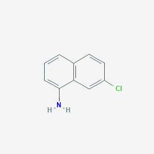 molecular formula C10H8ClN B1626461 7-氯萘-1-胺 CAS No. 50987-58-1