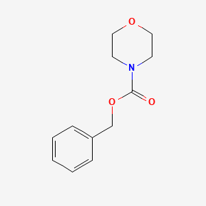 molecular formula C12H15NO3 B1626464 Benzyl morpholine-4-carboxylate CAS No. 25070-73-9