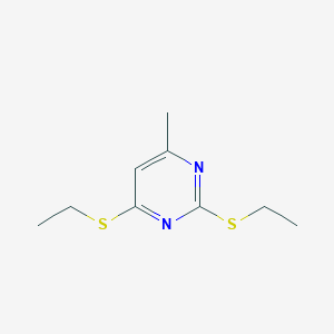 2,4-Bis(ethylsulfanyl)-6-methylpyrimidine