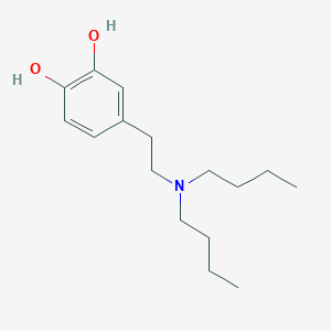 4-[2-(Dibutylamino)ethyl]benzene-1,2-diol