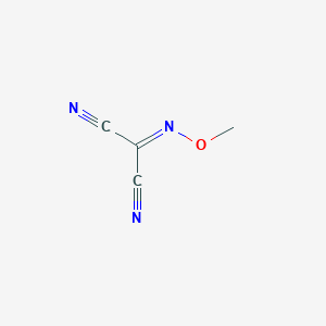molecular formula C4H3N3O B1626471 Methoxyiminomalononitrile CAS No. 5516-13-2