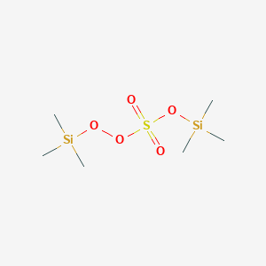 molecular formula C6H18O5SSi2 B1626481 Trimethyl({[(trimethylsilyl)oxy]sulfonyl}peroxy)silane CAS No. 23115-33-5