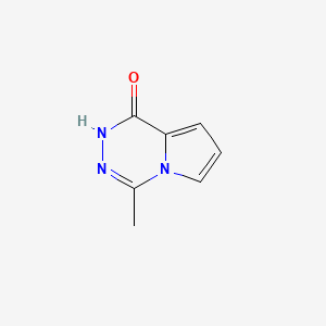 4-methylpyrrolo[1,2-d][1,2,4]triazin-1(2H)-one