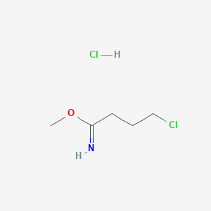 Methyl 4-chlorobutanimidate hydrochloride
