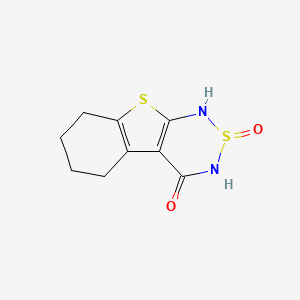 5,6,7,8-Tetrahydro-1H-[1]benzothieno[2,3-c][1,2,6]thiadiazin-4(3H)-one-2-oxide