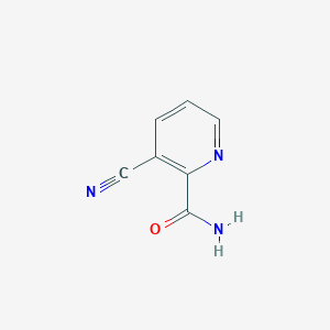 molecular formula C7H5N3O B1626502 3-Cyanopyridine-2-carboxamide CAS No. 23590-00-3