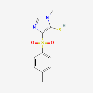 1-Methyl-4-tosylimidazole-5-thiol
