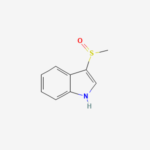 3-(Methylsulfinyl)-1H-indole