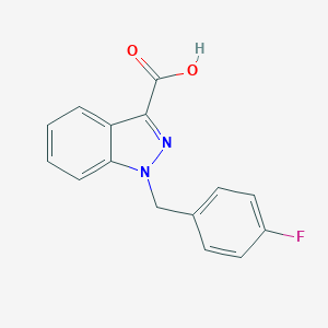 1-(4-Fluorobenzyl)-1H-indazole-3-carboxylic acid