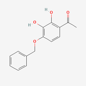 1-(4-(Benzyloxy)-2,3-dihydroxyphenyl)ethanone