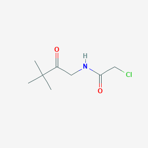 2-Chloro-N-(3,3-dimethyl-2-oxobutyl)acetamide