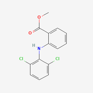 molecular formula C14H11Cl2NO2 B1626532 Methyl 2-(2,6-dichloroanilino)benzoate CAS No. 51224-97-6