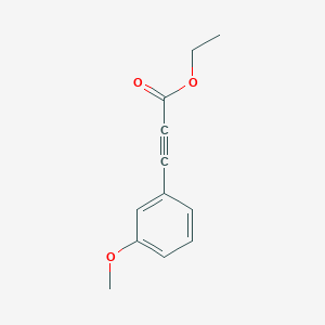 B1626547 (3-Methoxy-phenyl)-propynoic acid ethyl ester CAS No. 58686-72-9