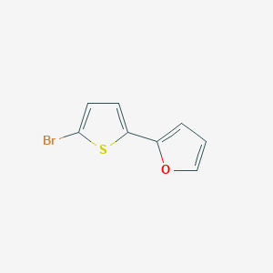 molecular formula C8H5BrOS B1626562 2-(5-Bromothiophen-2-yl)furan CAS No. 91891-82-6