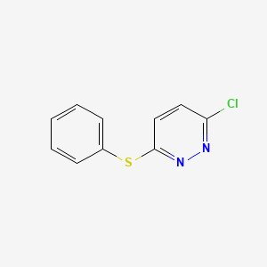 3-Chloro-6-(phenylsulfanyl)pyridazine