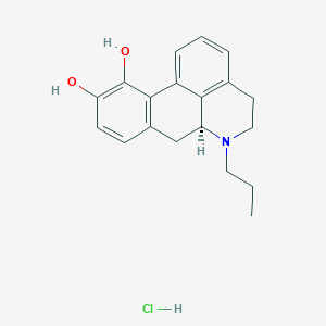 (6As)-6-propyl-5,6,6a,7-tetrahydro-4H-dibenzo[de,g]quinoline-10,11-diol;hydrochloride