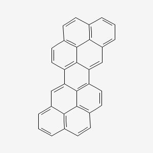 molecular formula C32H16 B1626591 Dinaphtho[2,1,8,7-defg:2',1',8',7'-opqr]pentacene CAS No. 188-91-0