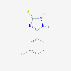 molecular formula C8H6BrN3S B162660 Tyrosinase-IN-16 CAS No. 126651-85-2