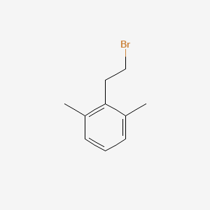 molecular formula C10H13B B1626607 2-(2-Bromoethyl)-1,3-dimethylbenzene CAS No. 79927-86-9